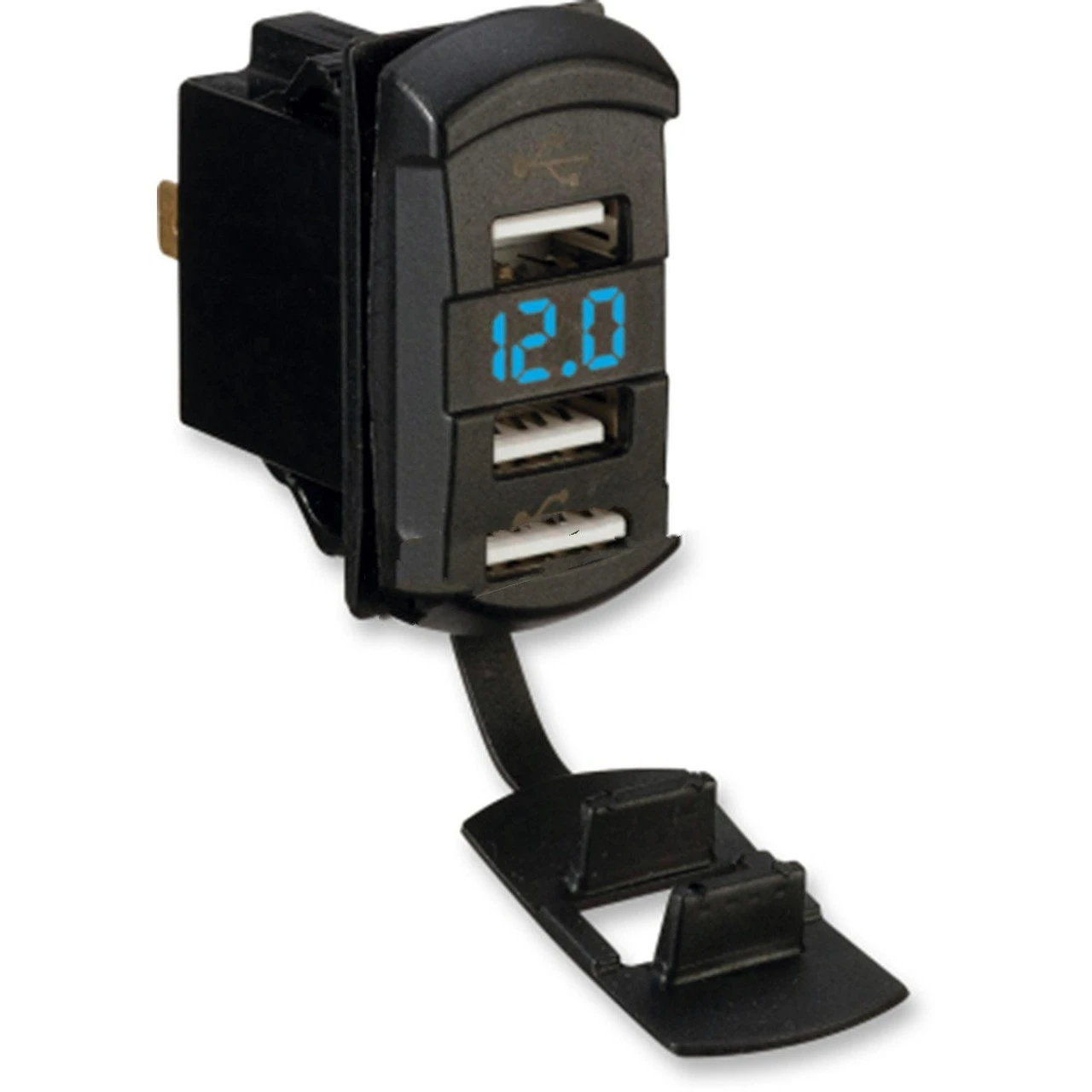 Polaris Ranger Dual USB Charger With Voltage Monitor By Moose 3 Polaris Ranger Dual USB Charger With Voltage Monitor By Moose