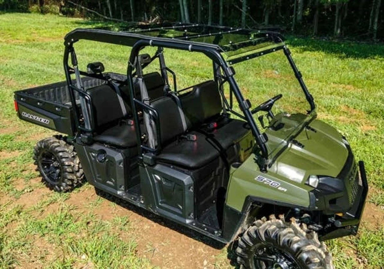 Polaris Ranger Crew 570 Tinted Roof By SuperATV 8 Polaris Ranger Crew 570 Tinted Roof By SuperATV - Image 6