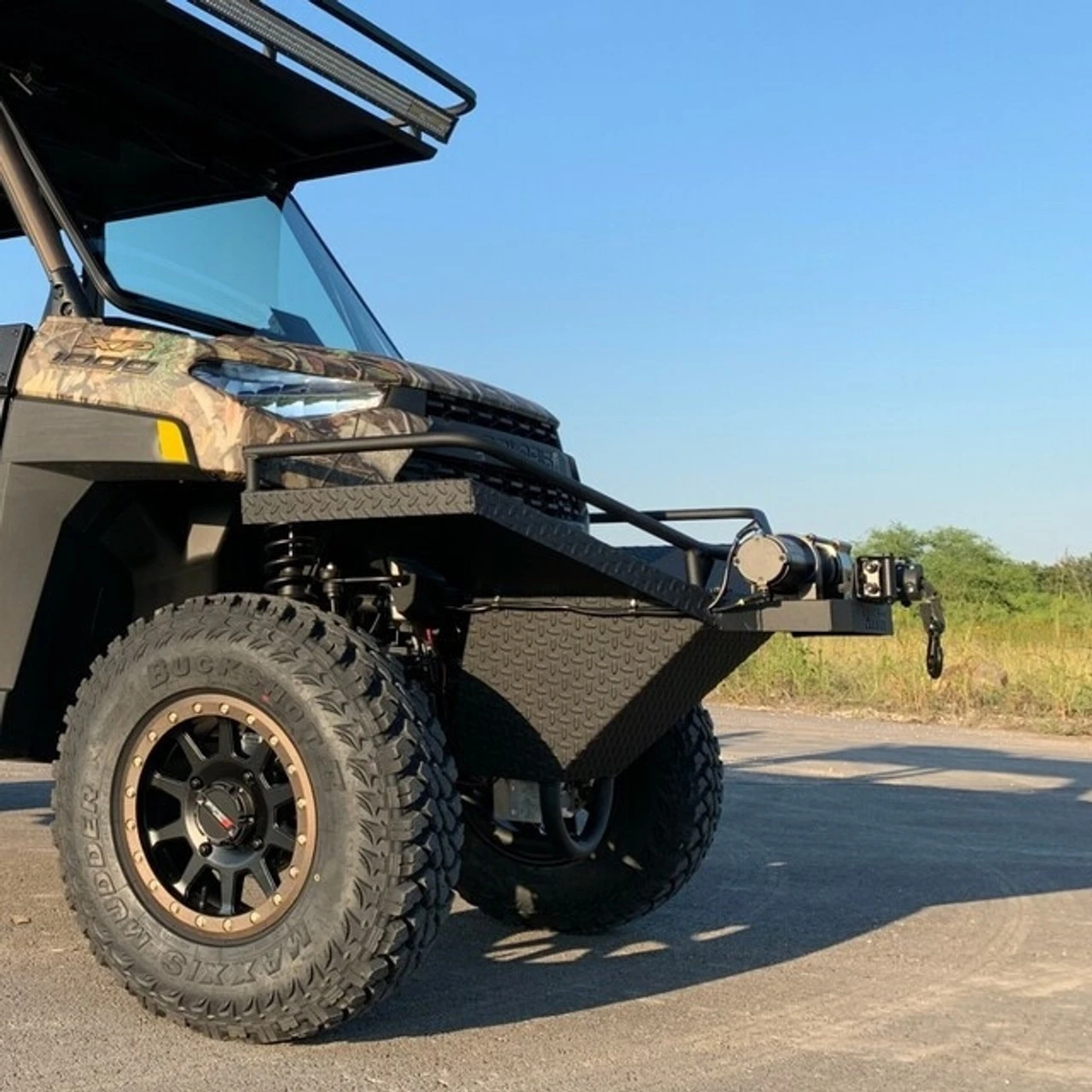 Polaris Ranger Feeder Bumper Front Rack By Ranch Armor 8 Polaris Ranger Feeder Bumper Front Rack By Ranch Armor - Image 6