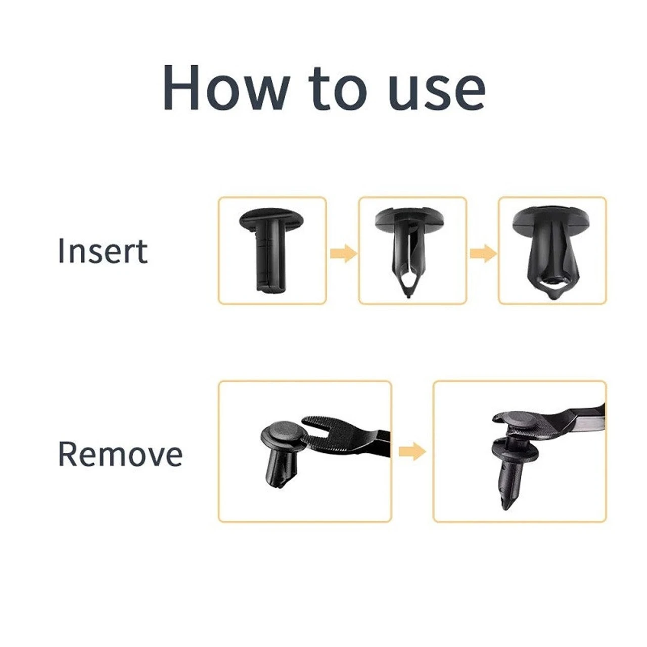 Polaris Ranger 100 PCS 8mm Fastener Rivets By Kemimoto 4 Polaris Ranger 100 PCS 8mm Fastener Rivets By Kemimoto - Image 2