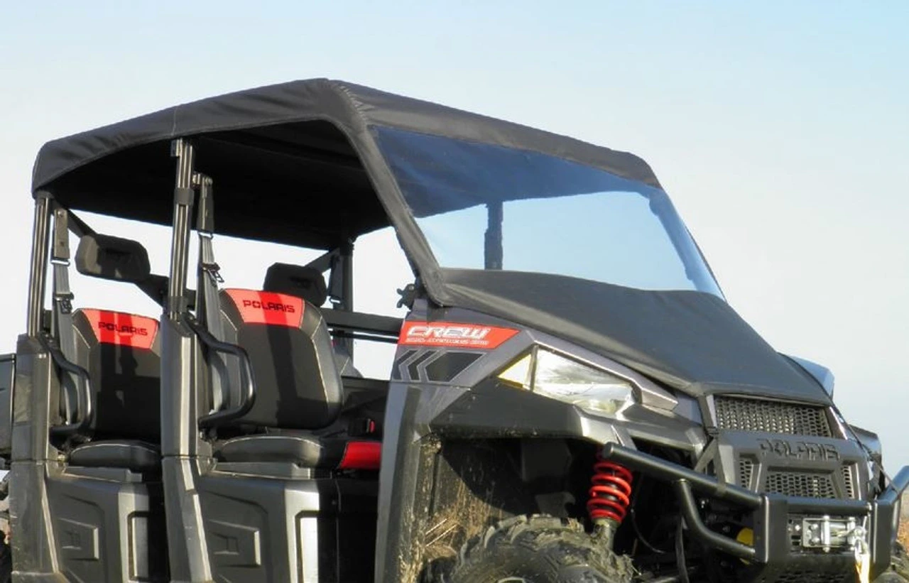 Polaris Ranger Crew 570-4 Soft Windshield And Top By GCL UTV 4 Polaris Ranger Crew 570-4 Soft Windshield And Top By GCL UTV - Image 2