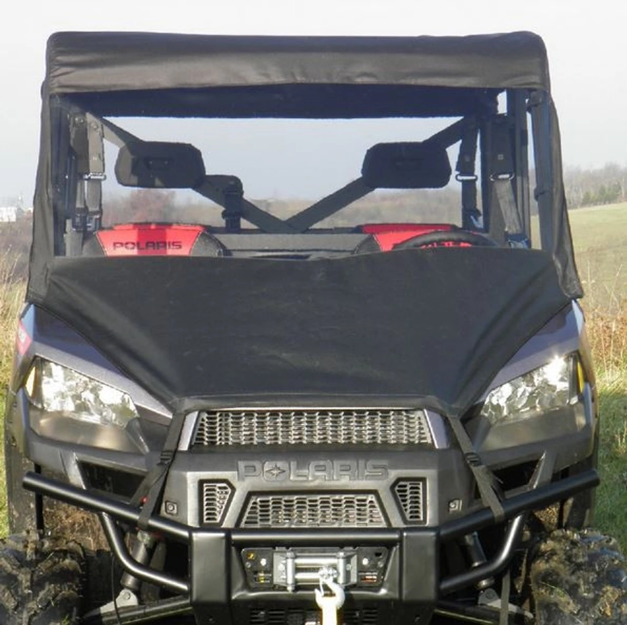 Polaris Ranger Crew 570-4 Soft Windshield And Top By GCL UTV 5 Polaris Ranger Crew 570-4 Soft Windshield And Top By GCL UTV - Image 3