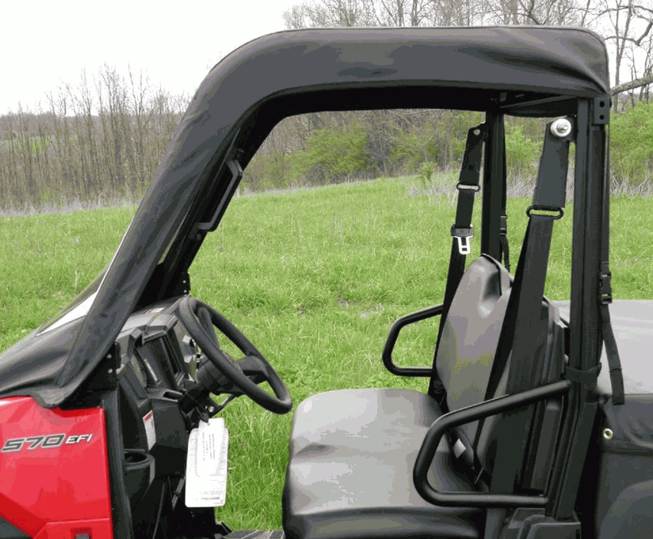 Polaris Ranger 500/570 Soft Windshield And Top By GCL UTV 5 Polaris Ranger 500/570 Soft Windshield And Top By GCL UTV - Image 3