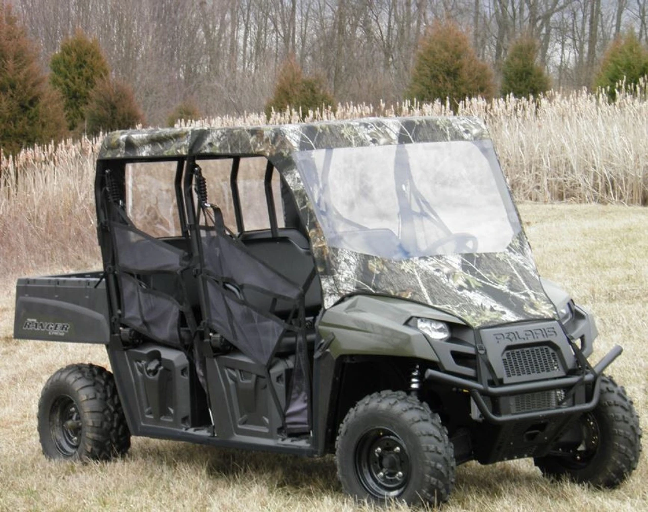Polaris Ranger Crew 500/570-4 Soft Windshield, Top & Rear Window Combo By GCL UTV 5 Polaris Ranger Crew 500/570-4 Soft Windshield, Top & Rear Window Combo By GCL UTV - Image 3