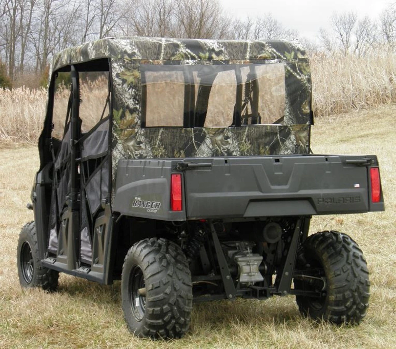 Polaris Ranger Crew 500/570-4 Soft Windshield, Top & Rear Window Combo By GCL UTV 6 Polaris Ranger Crew 500/570-4 Soft Windshield, Top & Rear Window Combo By GCL UTV - Image 4