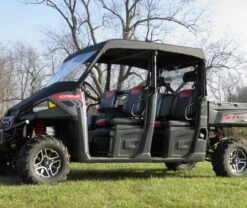 Polaris Ranger Crew 570-6/XP 900/XP 1000 Soft Windshield, Top & Rear Window Combo By GCL UTV -Multifunctional Accessories Store 105944 53671.1684172994
