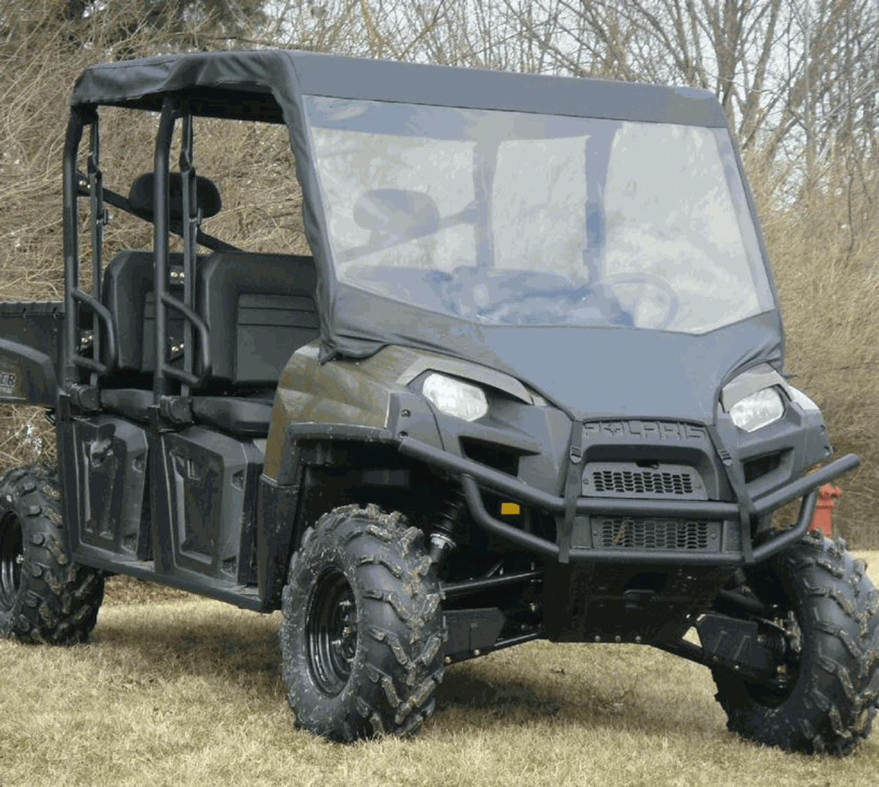 Polaris Ranger Crew 570/800 Soft Windshield And Top By GCL UTV 4 Polaris Ranger Crew 570/800 Soft Windshield And Top By GCL UTV - Image 2