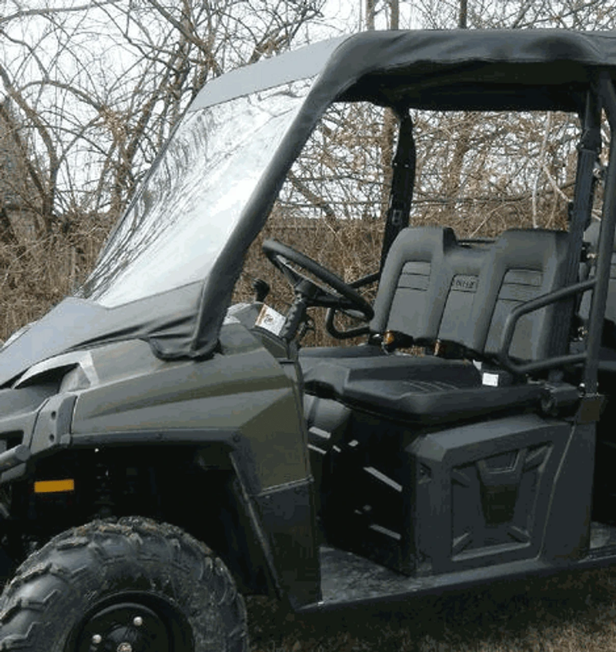 Polaris Ranger Crew 570-6/800 Soft Windshield, Top And Rear Window By GCL UTV 3 Polaris Ranger Crew 570-6/800 Soft Windshield, Top And Rear Window By GCL UTV