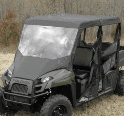 Polaris Ranger 500/570-4 Soft Windshield & Top Combo By GCL UTV