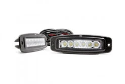 "Polaris Ranger 6"" Flush Mount LED Light Bars (Pair) By Rough Country"