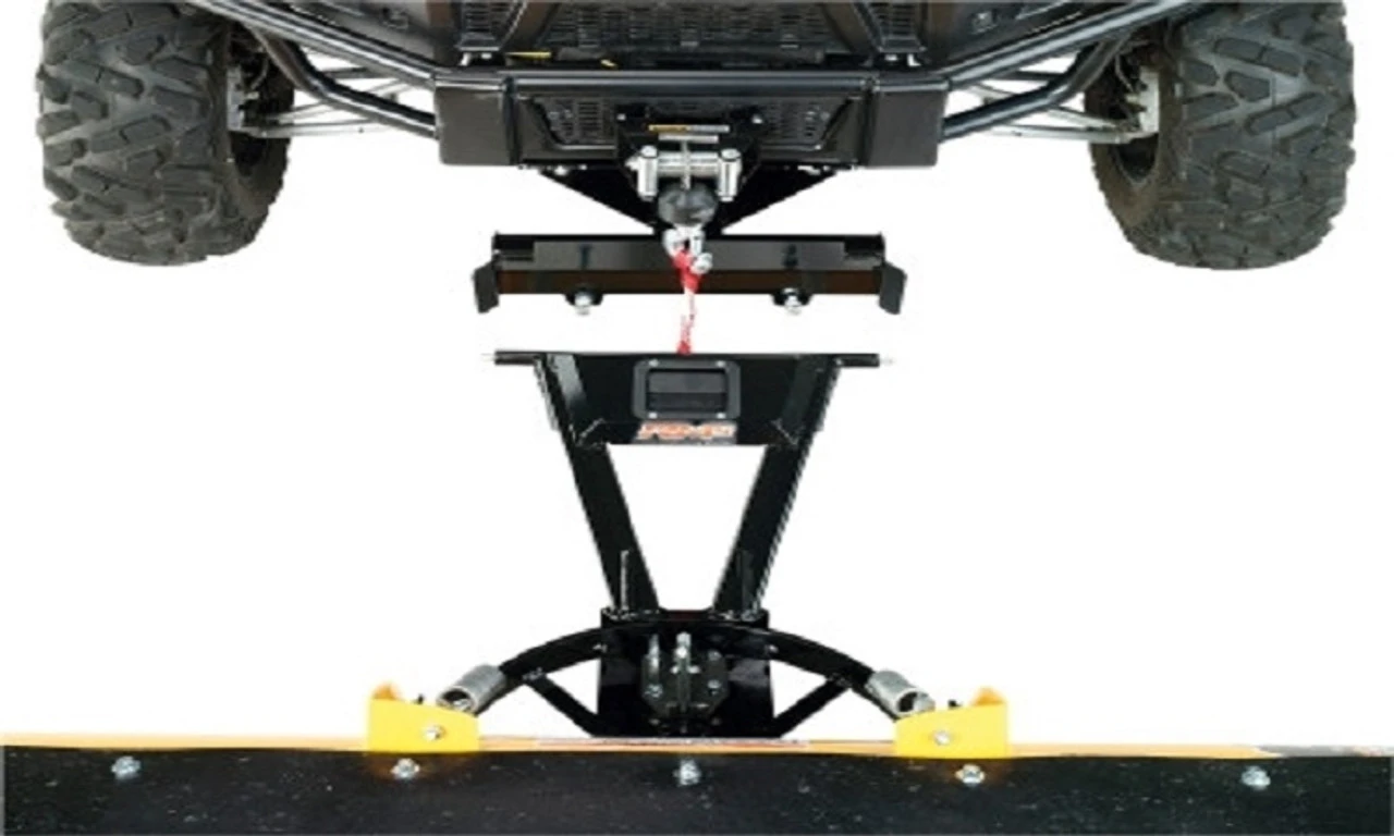 Polaris Ranger XP 900 Straight Blade Snow Plow System By Moose 6 Polaris Ranger XP 900 Straight Blade Snow Plow System By Moose - Image 4