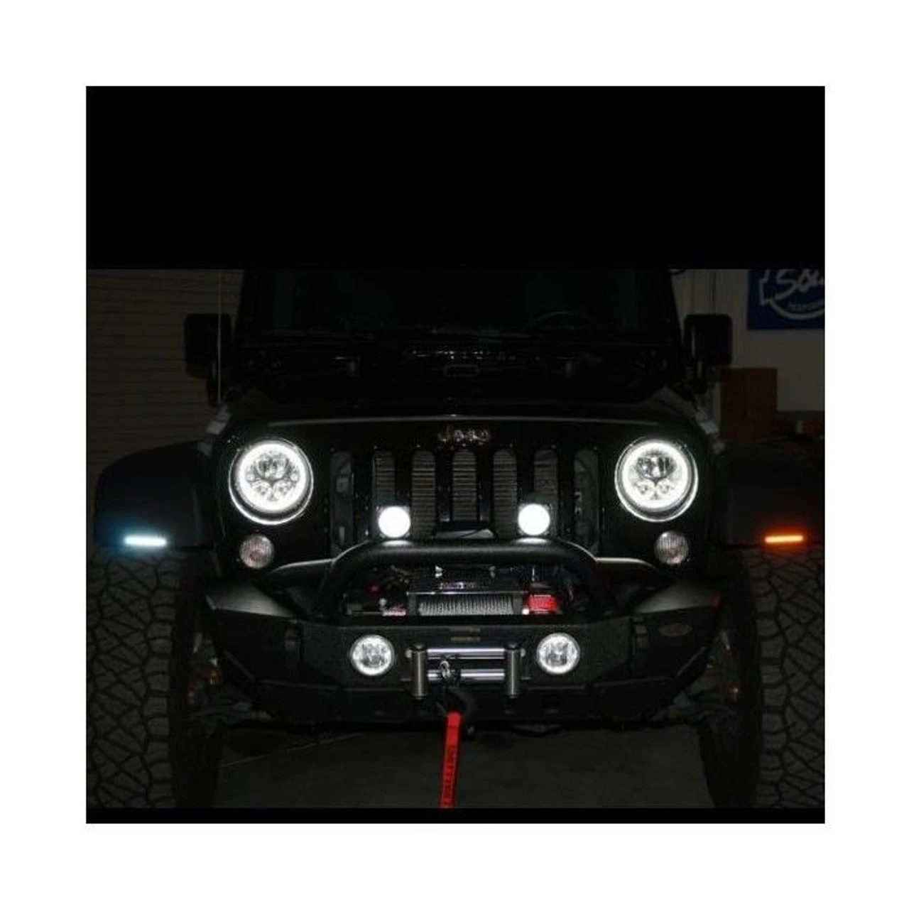 "Polaris Ranger Dynamic 4.5"" Amber/White LED Light Bars By Custom Dynamics " 3 "Polaris Ranger Dynamic 4.5"" Amber/White LED Light Bars By Custom Dynamics "