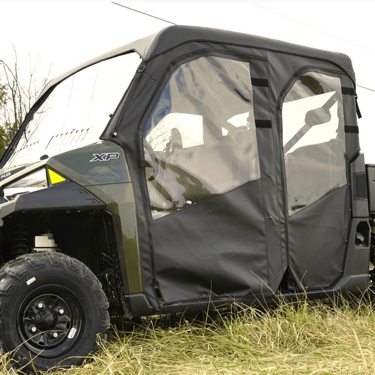 Polaris Ranger Crew 500 Full Cab With Folding Windshield By Over Armour Offroad 3 Polaris Ranger Crew 500 Full Cab With Folding Windshield By Over Armour Offroad