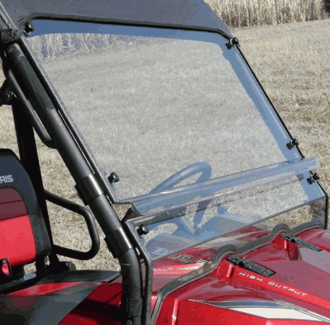 Polaris Ranger XP 900/XP 1000 Two Piece Front Windshield (DOT Approved) By GCL UTV