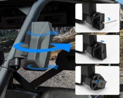 Polaris Ranger 570/XP 1000 Wider UTV Side Mirrors By Kemimoto -Multifunctional Accessories Store 36kAmFr6rbs4j7O5mv6KMyrbKm09VmygrXtn5R03PoePlTQcGtOCbYg3FKib4bdw 40026.1718665724