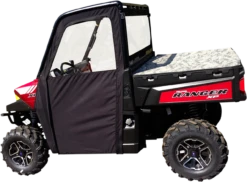 Polaris Ranger XP 900 Side Enclosures Black By Moose