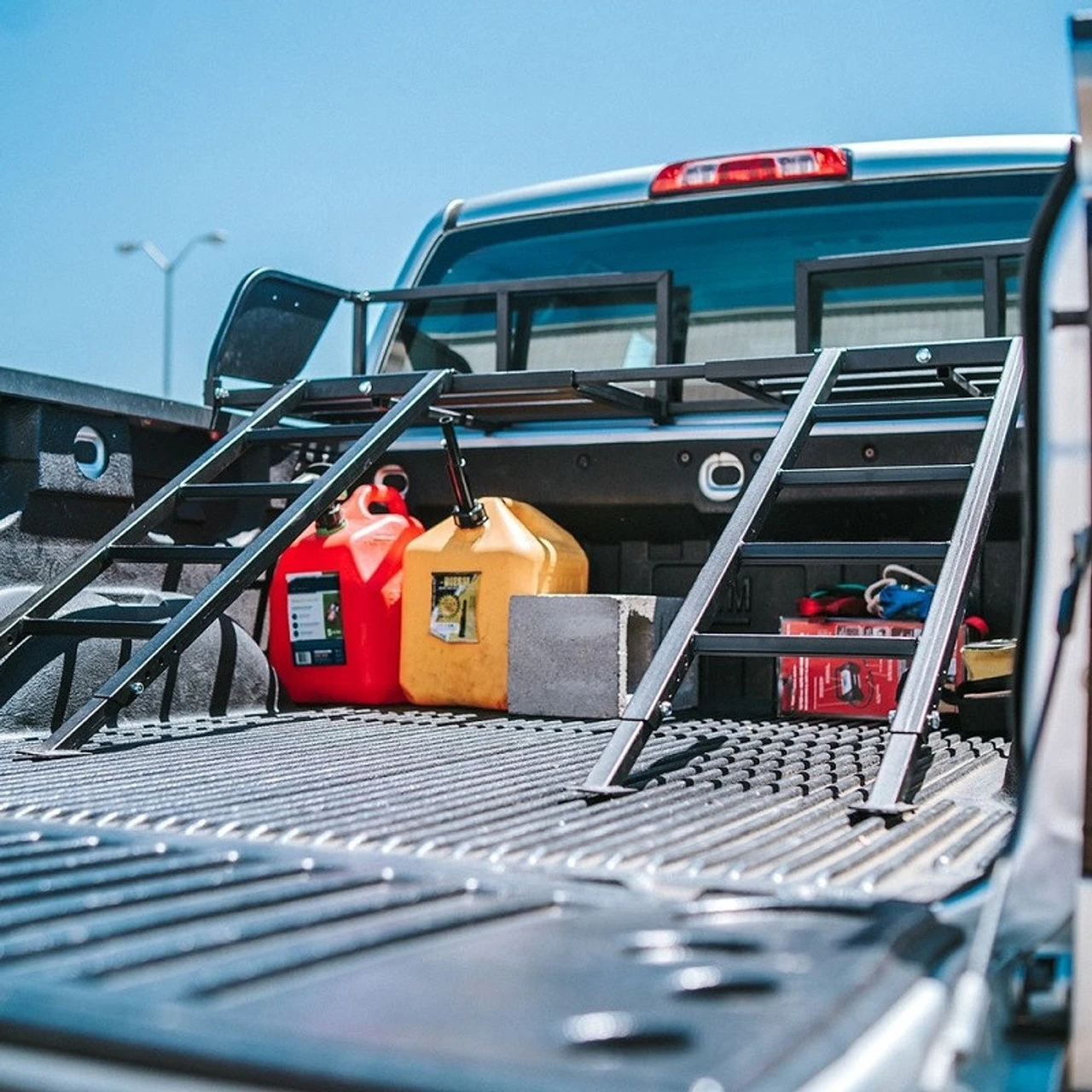 Polaris Ranger Raised UTV Truck Bed Rack By Titan Ramps 4 Polaris Ranger Raised UTV Truck Bed Rack By Titan Ramps - Image 2
