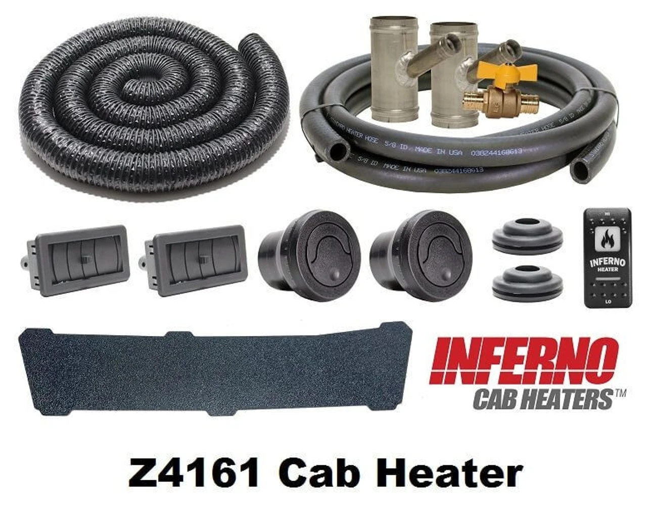 Polaris Ranger Diesel Inferno Cab Heater W| Defrost By Inferno Cab Heaters 9 Polaris Ranger Diesel Inferno Cab Heater W| Defrost By Inferno Cab Heaters - Image 7