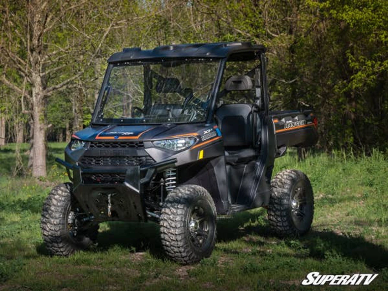 Polaris Ranger 1000 Scratch Resistant Flip Windshield By Super ATV 5 Polaris Ranger 1000 Scratch Resistant Flip Windshield By Super ATV - Image 3