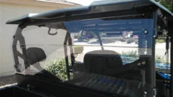 Polaris Ranger 800 Rear Windshield With Fast Clamps By Trail Armor