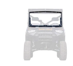 Polaris Ranger 1000 Scratch Resistant Flip Windshield By Super ATV