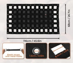 Polaris Ranger Heavy Duty Bed Cargo Net By Kemimoto -Multifunctional Accessories Store 609HxUOcivayUkb9xWmlcryfMrNWWIxXTqURJtIzcJInPmOX14dYFJql3xh66gQt 83579.1718665108