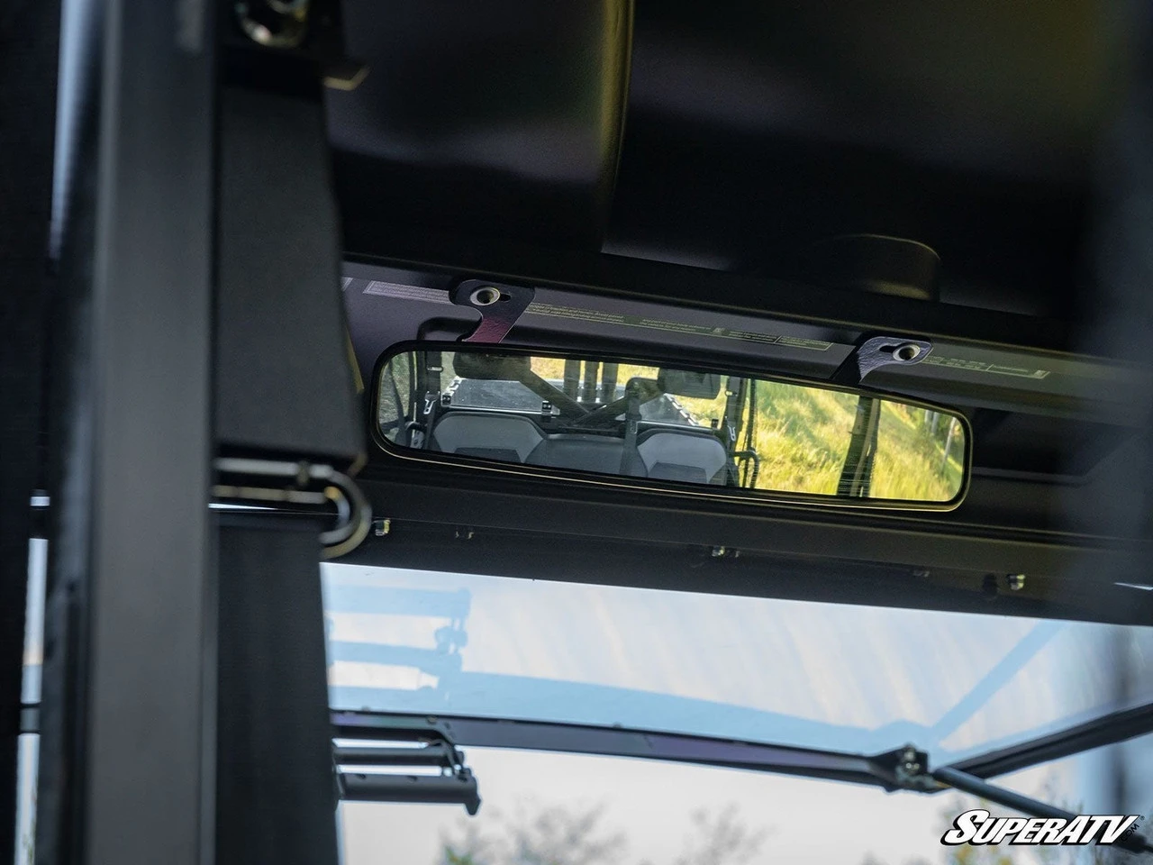 "Polaris General / Ranger 17"" Curved Rear View Mirror By Super ATV" 6 "Polaris General / Ranger 17"" Curved Rear View Mirror By Super ATV" - Image 4