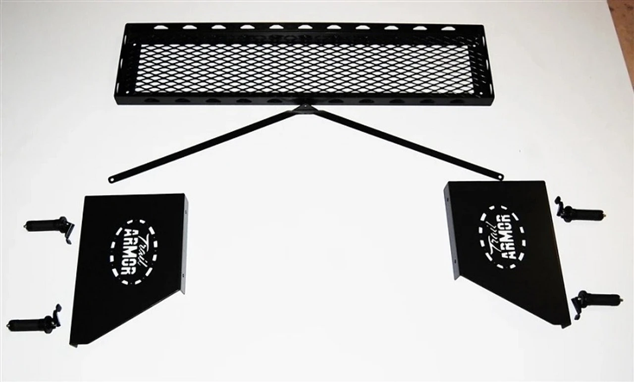 Polaris Ranger 400 / 500 / 570 / 800 / ETX / EV Small Rear Basket Storage Rack By Trail Armor 4 Polaris Ranger 400 / 500 / 570 / 800 / ETX / EV Small Rear Basket Storage Rack By Trail Armor - Image 2