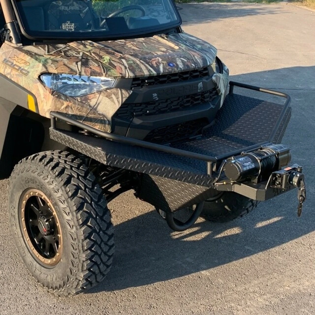 Polaris Ranger Feeder Bumper Front Rack By Ranch Armor 3 Polaris Ranger Feeder Bumper Front Rack By Ranch Armor