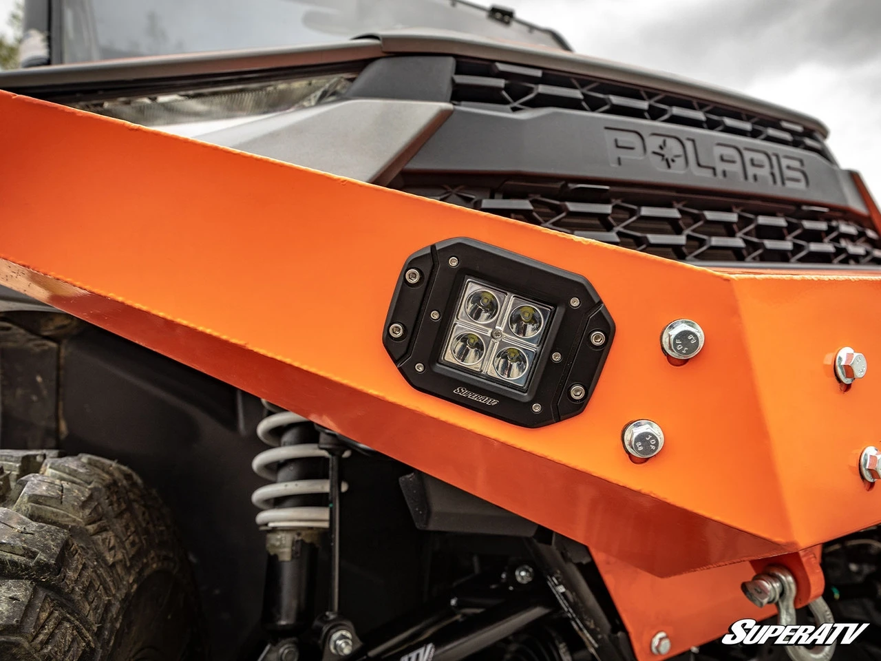 "Polaris Ranger 3"" LED Recessed Cube Lights (Flood Pattern) By SuperATV" 10 "Polaris Ranger 3"" LED Recessed Cube Lights (Flood Pattern) By SuperATV" - Image 8