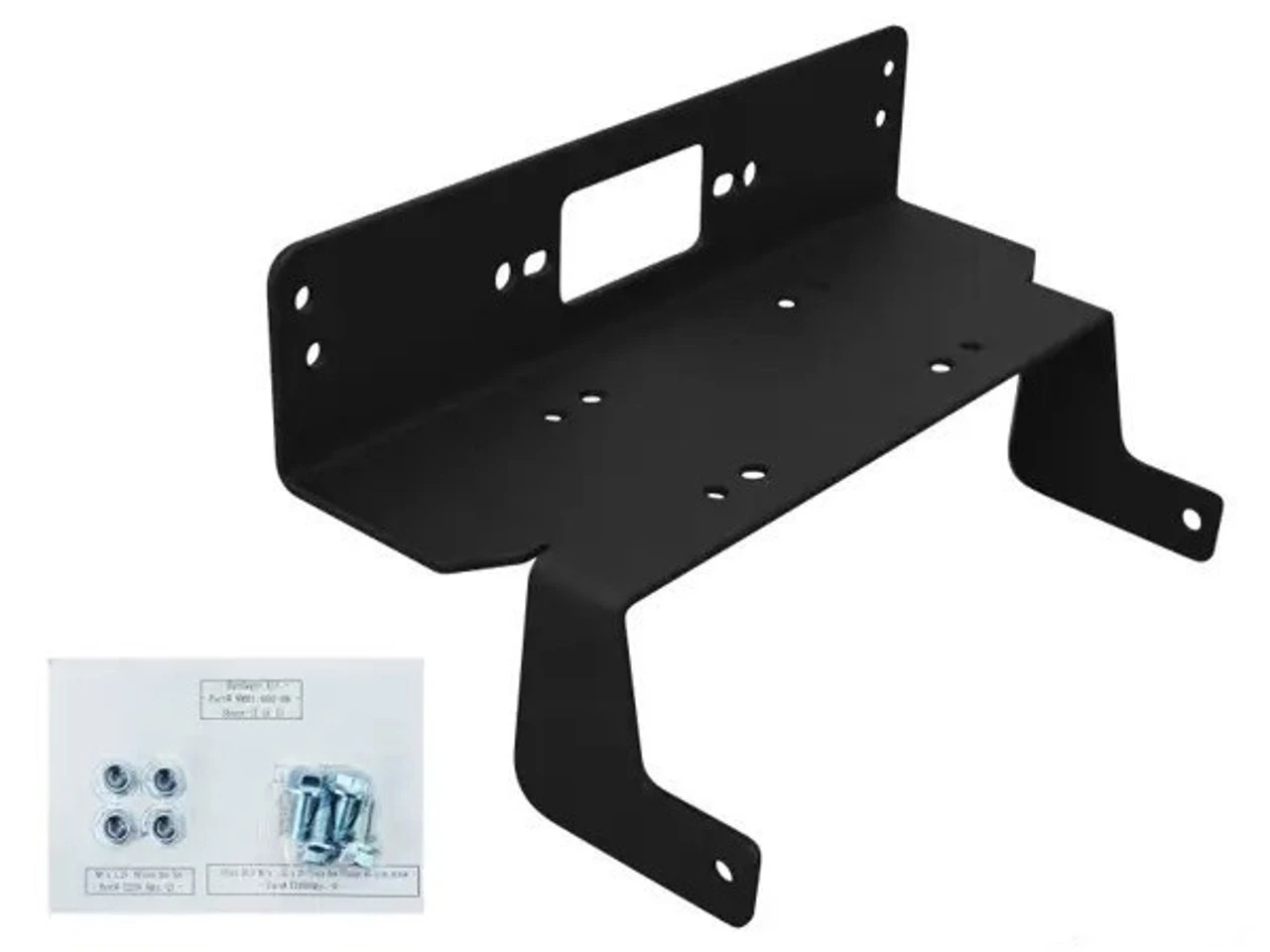 Polaris Ranger 570 Full-Size Winch Mounting Plate By Super ATV 4 Polaris Ranger 570 Full-Size Winch Mounting Plate By Super ATV - Image 2