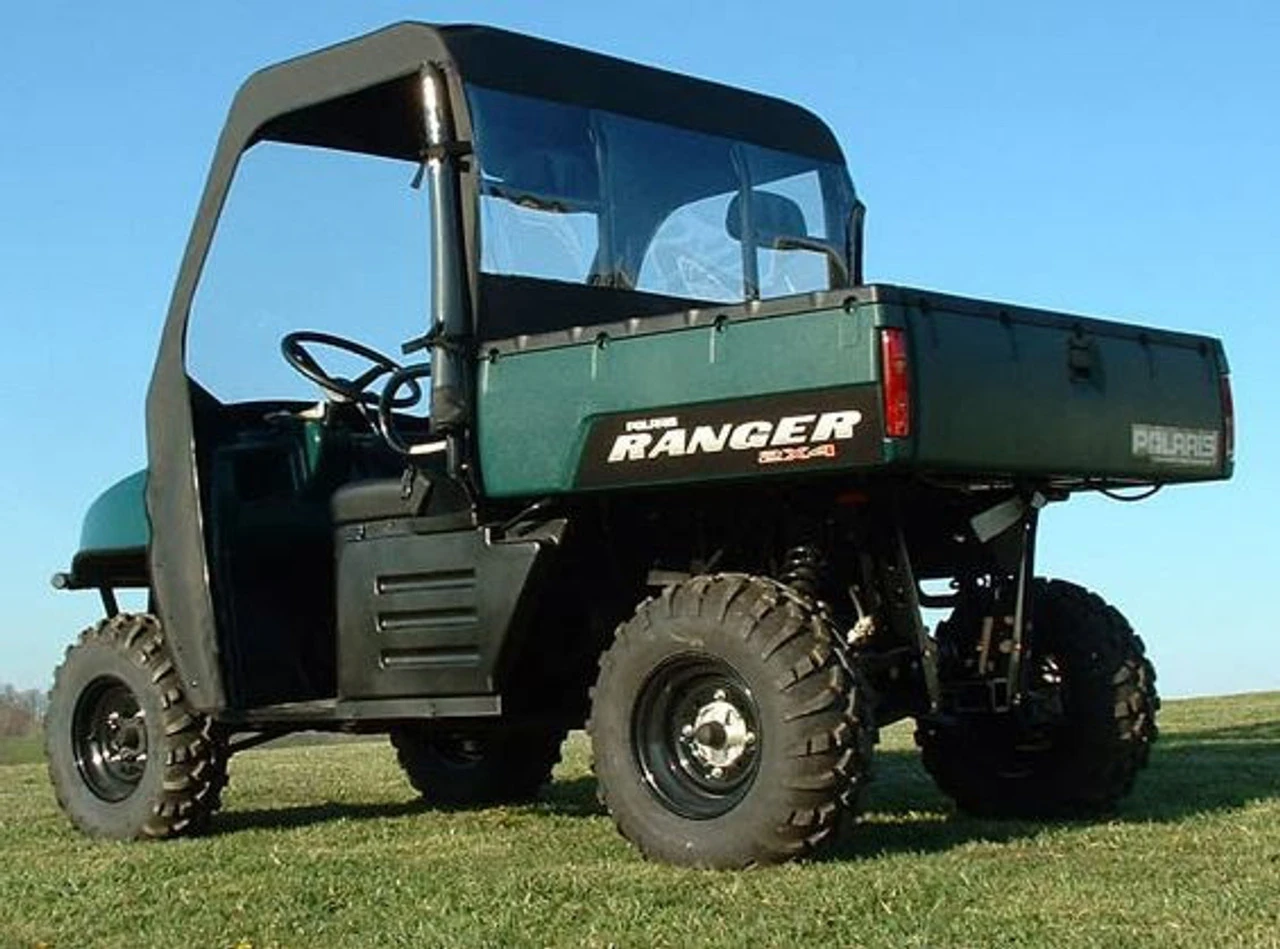Polaris Ranger 500 / 700 Full Cab Enclosure With Folding Lexan Windshield By Mammoth 4 Polaris Ranger 500 / 700 Full Cab Enclosure With Folding Lexan Windshield By Mammoth - Image 2
