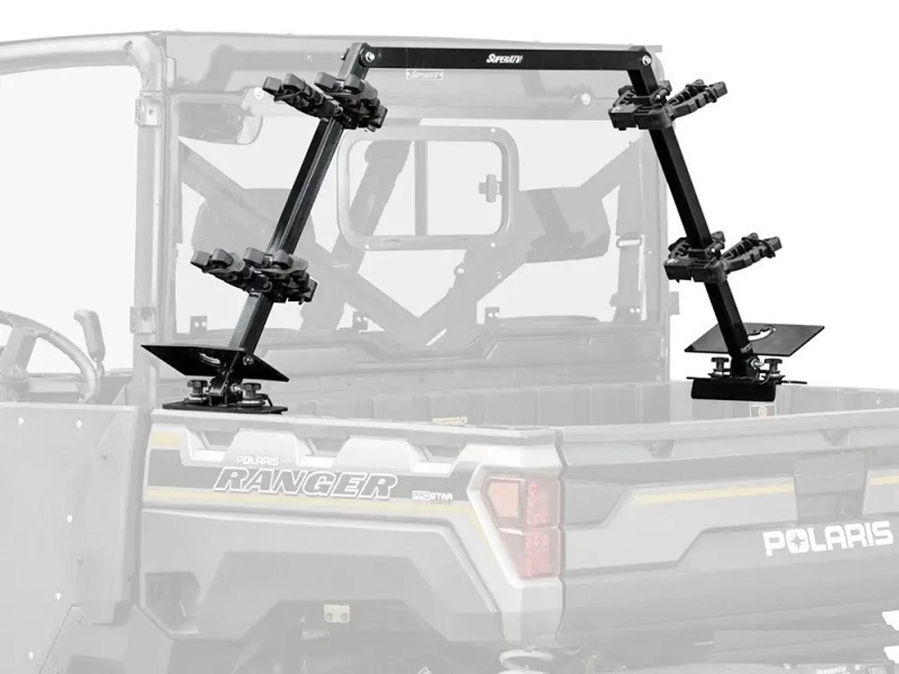 Polaris Ranger In-Bed Gun Rack By SuperATV 3 Polaris Ranger In-Bed Gun Rack By SuperATV