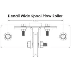Polaris Ranger 570/9001000/SP570 Standard Series Complete Snow Plow Kit By Denali -Multifunctional Accessories Store CFG StdPlow.11 49216.1643967608