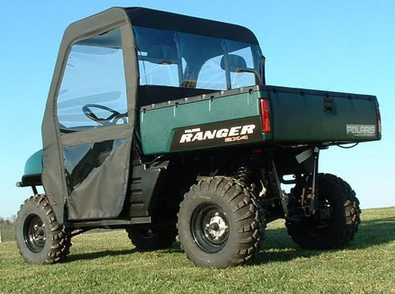 Polaris Ranger 500 / 700 Full Cab Enclosure With Folding Lexan Windshield By Mammoth 3 Polaris Ranger 500 / 700 Full Cab Enclosure With Folding Lexan Windshield By Mammoth