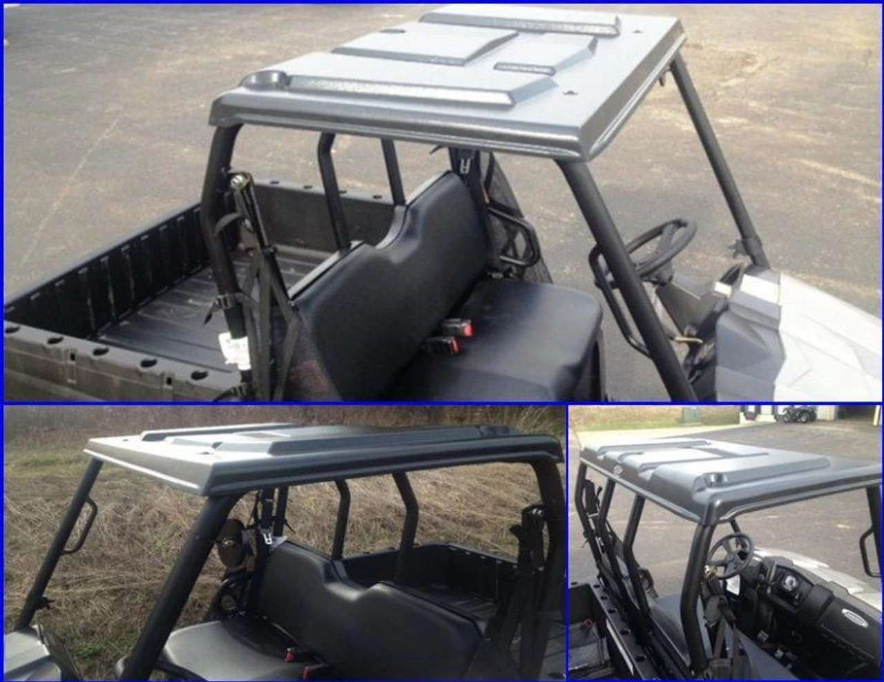 Polaris Ranger Mid-size Plastic Roof By EMP 4 Polaris Ranger Mid-size Plastic Roof By EMP - Image 2