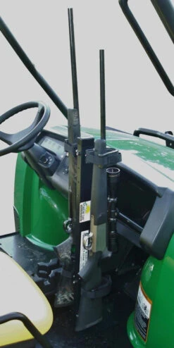 Polaris Ranger Vertical Floor Mounted Quick-Draw Gun Rack By Great Day