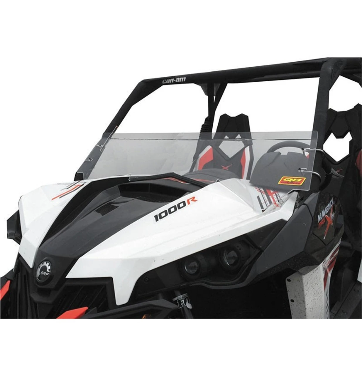 Polaris Ranger XP 900/XP 1000 Half Windshield By Quadboss 3 Polaris Ranger XP 900/XP 1000 Half Windshield By Quadboss