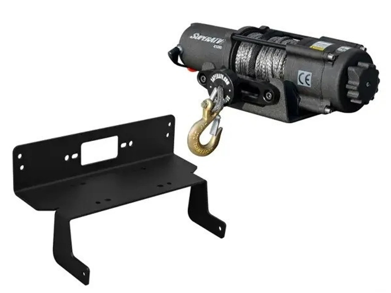 Polaris Ranger 570 Full-Size Winch Mounting Plate By Super ATV 6 Polaris Ranger 570 Full-Size Winch Mounting Plate By Super ATV - Image 4