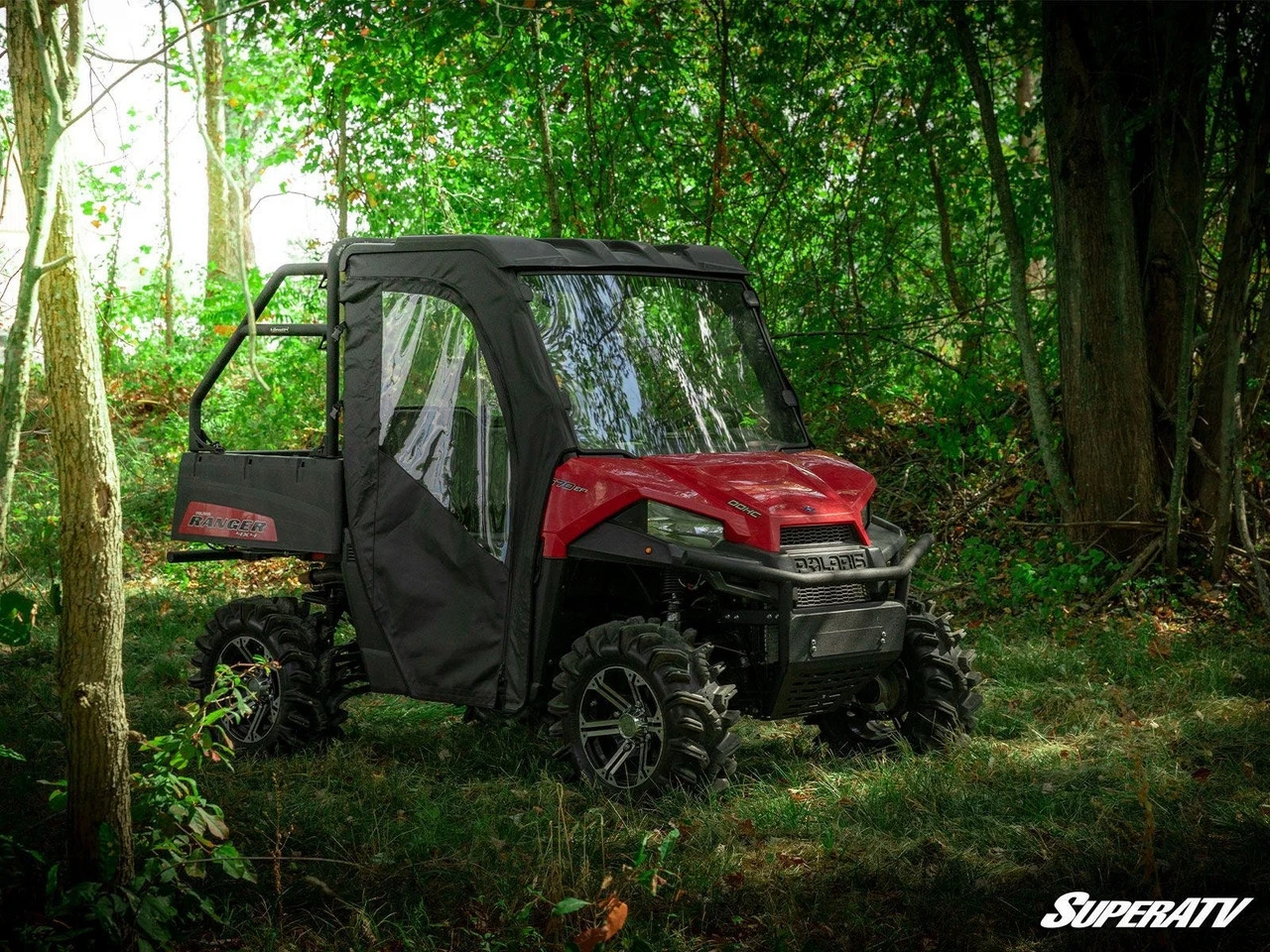 Polaris Ranger 500/ETX/EV Soft Cab Enclosure Doors By SuperATV 5 Polaris Ranger 500/ETX/EV Soft Cab Enclosure Doors By SuperATV - Image 3