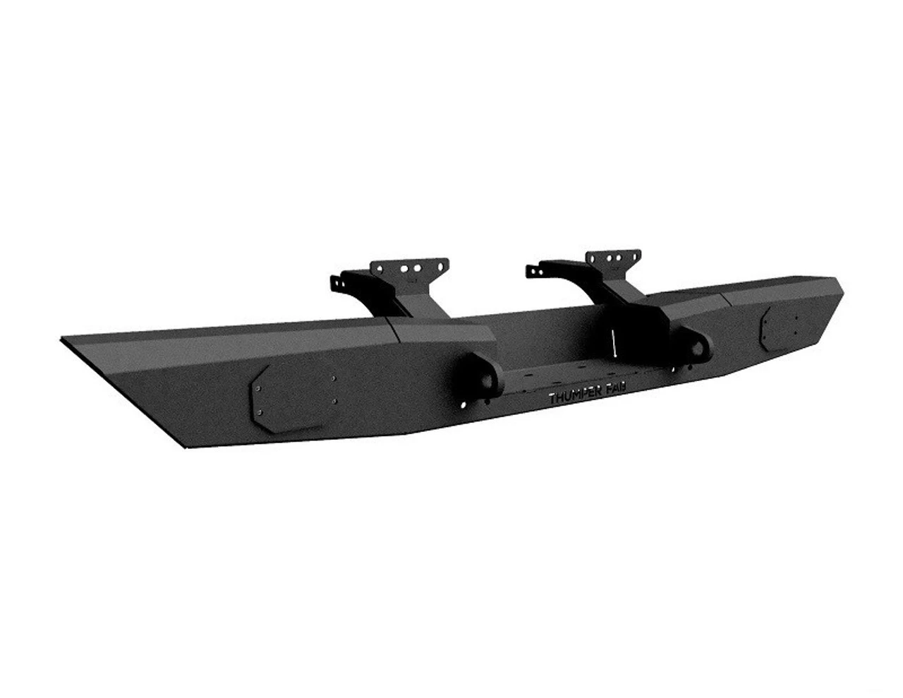 Polaris Ranger Rear Winch Bumper By Thumper Fab 4 Polaris Ranger Rear Winch Bumper By Thumper Fab - Image 2