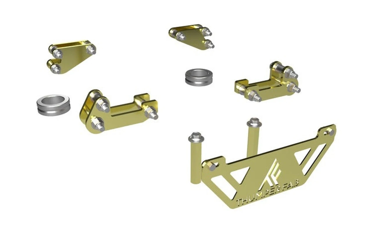 "Polaris Ranger 1000 3"" Lift Kit By Thumper Fab" 3 "Polaris Ranger 1000 3"" Lift Kit By Thumper Fab"