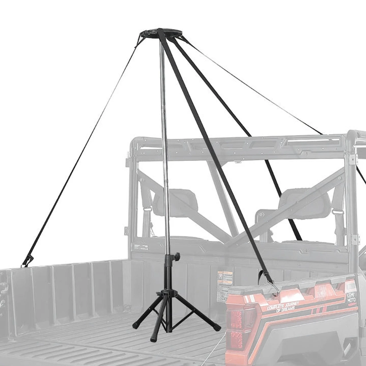 Polaris Ranger UTV Cover Support Poles With Metal Tripod Base By Kemimoto 9 Polaris Ranger UTV Cover Support Poles With Metal Tripod Base By Kemimoto - Image 7