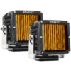 Polaris Ranger D-XL PRO Dot/Sae J583 Fog Light Selective Yellow Surface Mount | Pair By Rigid