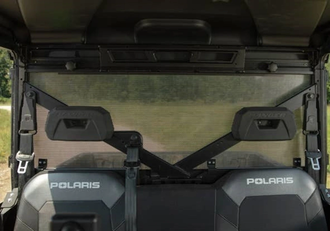 Polaris Ranger 1000 XP Scratch Resistant American Flag & Eagle Printed Rear Windshield By SuperATV 5 Polaris Ranger 1000 XP Scratch Resistant American Flag & Eagle Printed Rear Windshield By SuperATV - Image 3