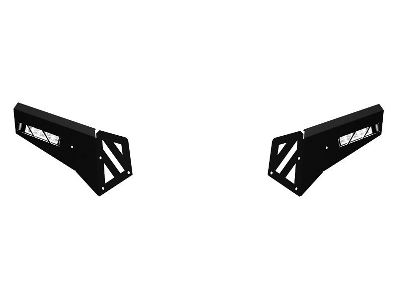 Polaris Ranger Factory Front Bumper Light Kit By Thumper FAB 4 Polaris Ranger Factory Front Bumper Light Kit By Thumper FAB - Image 2