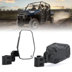 Polaris Ranger Side Mirrors By Kemimoto