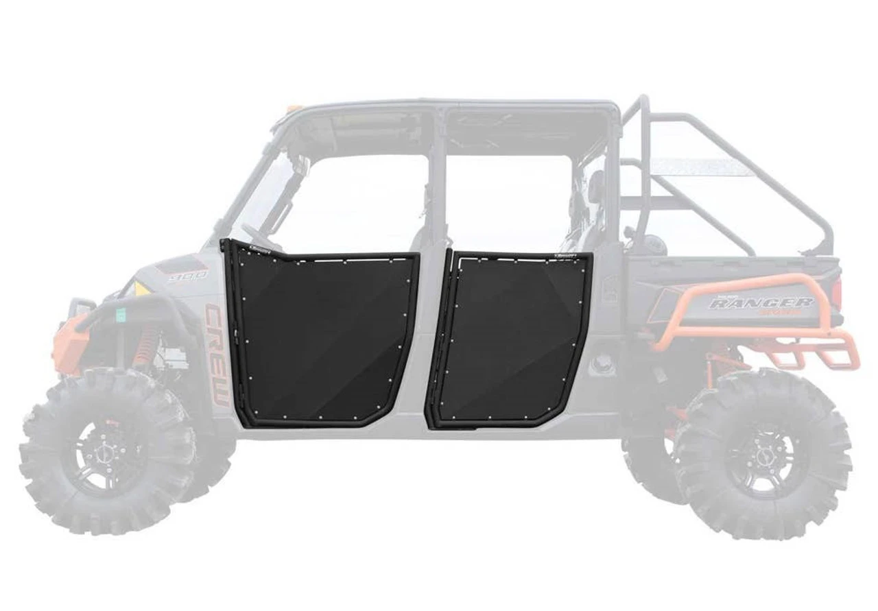 Polaris Ranger XP 900 Crew Aluminum Doors By Super ATV 3 Polaris Ranger XP 900 Crew Aluminum Doors By Super ATV
