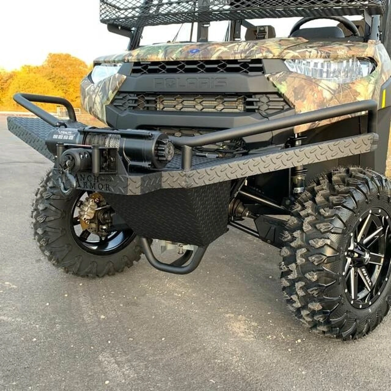 Polaris Ranger Feeder Bumper Front Rack By Ranch Armor 10 Polaris Ranger Feeder Bumper Front Rack By Ranch Armor - Image 8
