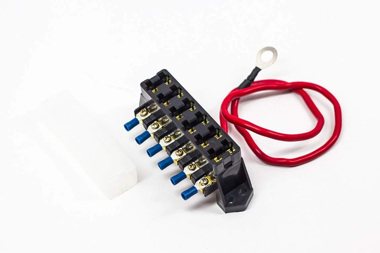 Polaris Ranger 65 Amp 12v 6 Slot Distribution Block By UTV Inc. 3 Polaris Ranger 65 Amp 12v 6 Slot Distribution Block By UTV Inc.